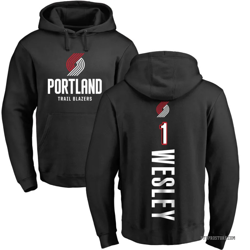 Blake Wesley Youth Black Portland Trail Blazers Branded Backer Pullover Hoodie