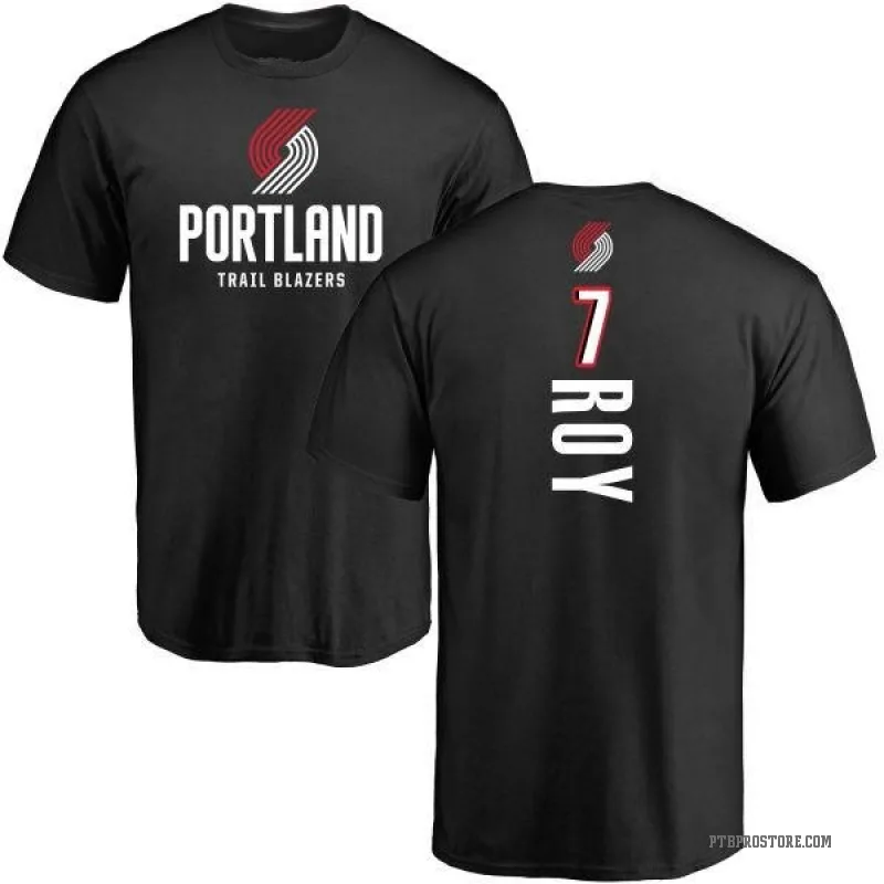 Brandon Roy Youth Black Portland Trail Blazers Backer T-Shirt