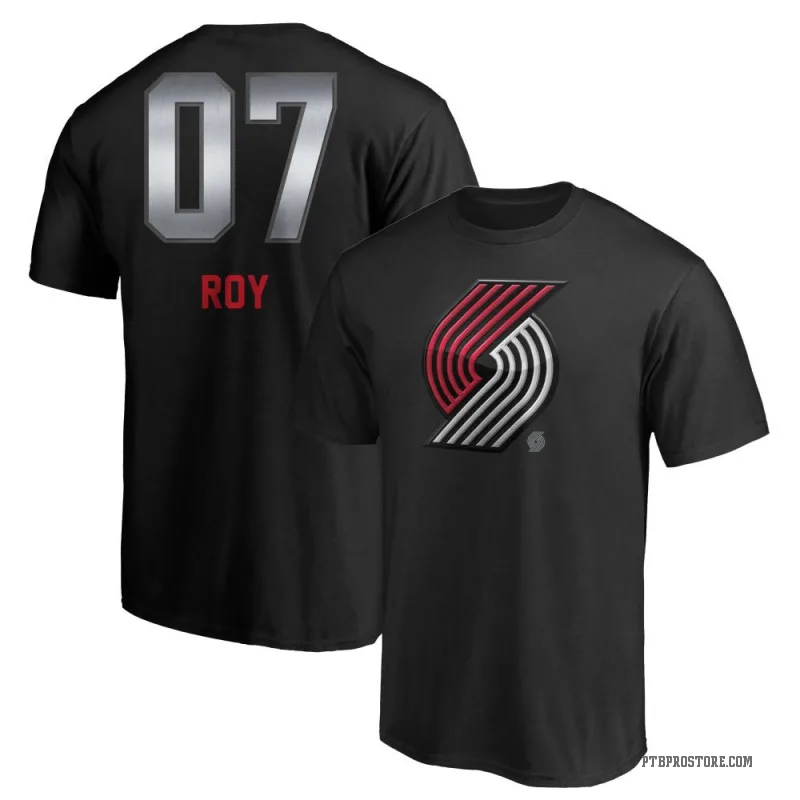 Brandon Roy Youth Black Portland Trail Blazers Midnight Mascot T-Shirt