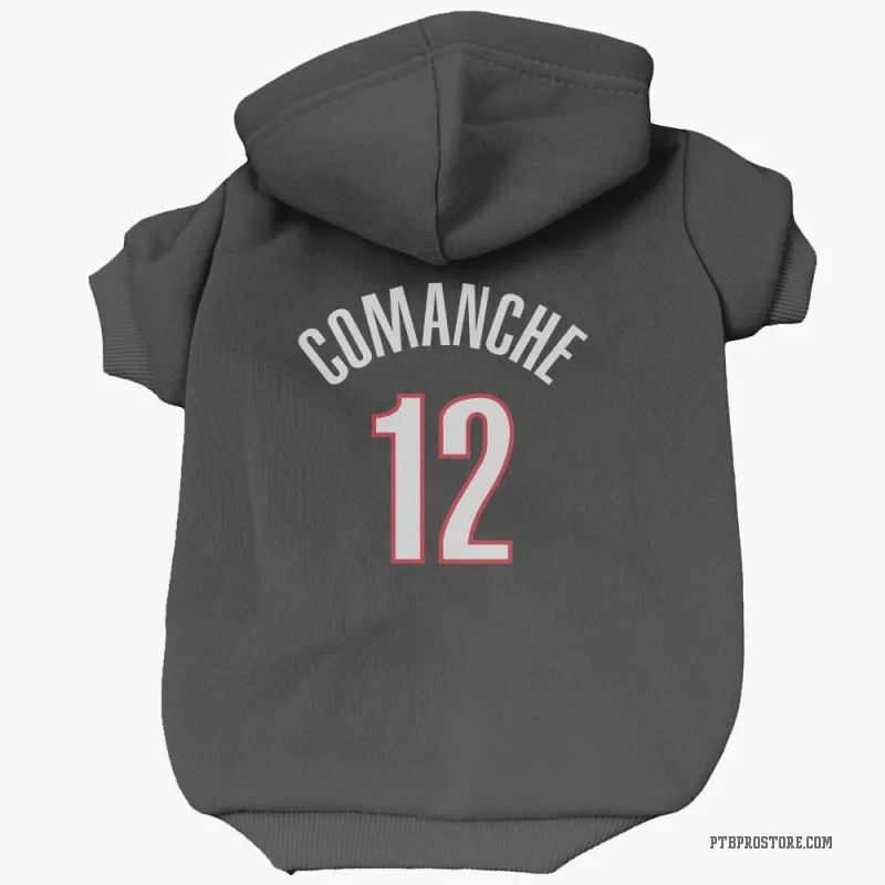 Chance Comanche  Black Portland Trail Blazers  Cat & Dog Pet Hoodie