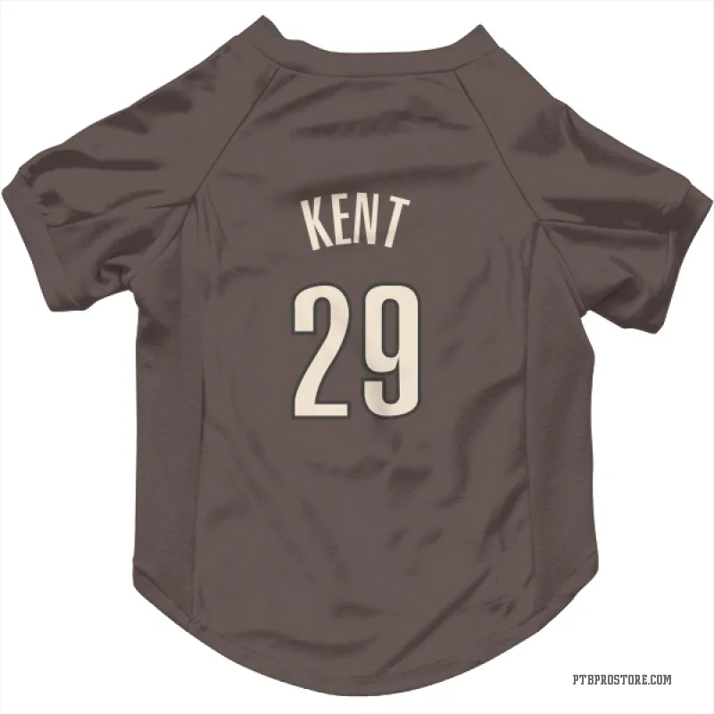 Jayson Kent  Brown Portland Trail Blazers  Cat & Dog Pet Jersey