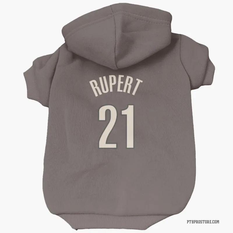Rayan Rupert  Brown Portland Trail Blazers  Cat & Dog Pet Hoodie