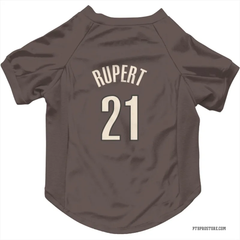 Rayan Rupert  Brown Portland Trail Blazers  Cat & Dog Pet Jersey